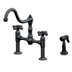 KFB0001 Bridge Kitchen Faucet with Spray